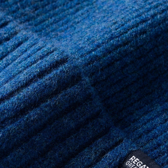 Regatta Junior Ribbed Beanie | Aviator Blue RKC283