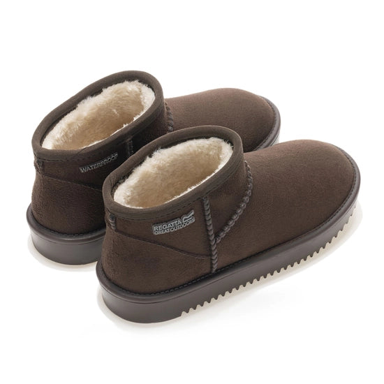 Regatta Risley Short Junior Kids' Winter Boots | Chocolate RKF1011