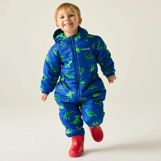 Regatta Pennrose Kids' Puddlesuit | Blue RKN219