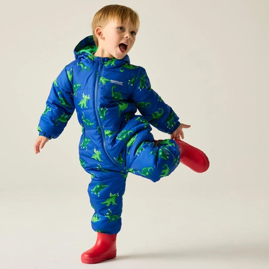 Regatta Pennrose Kids' Puddlesuit | Blue RKN219