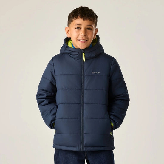 Regatta Lofthouse Kids' Insulated Water-Repellent Jacket | Navy RKN221