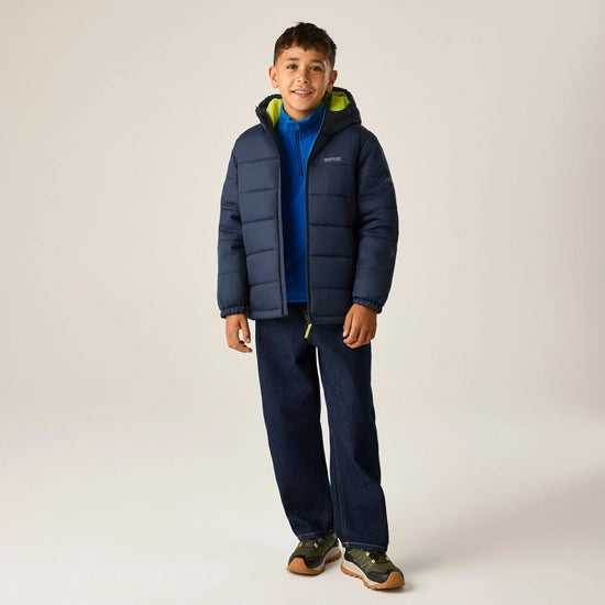 Regatta Lofthouse Kids' Insulated Water-Repellent Jacket | Navy RKN221