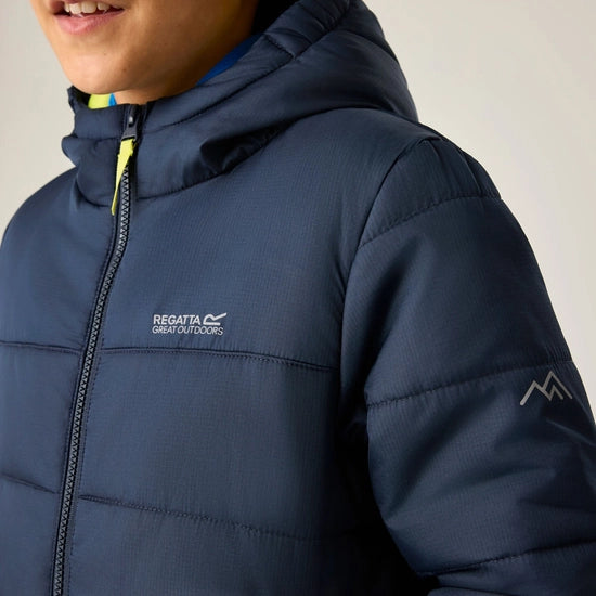 Regatta Lofthouse Kids' Insulated Water-Repellent Jacket | Navy RKN221
