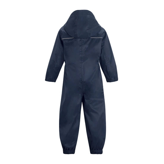 Regatta Kids' ISOLITE Waterproof Puddle Suit | Navy RKW156