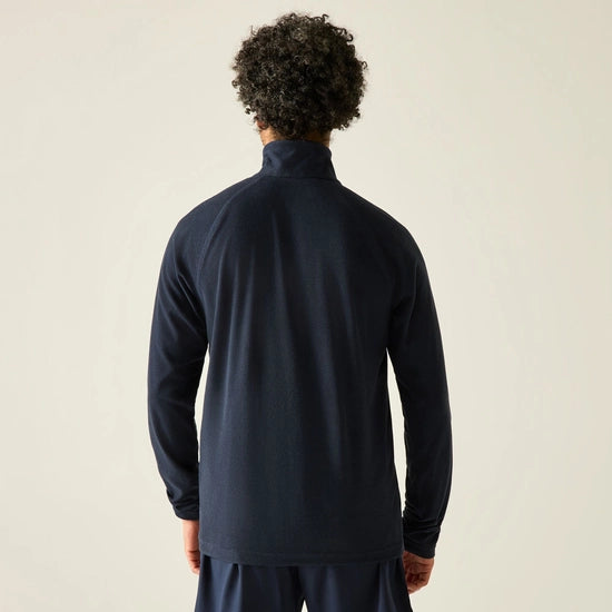 Regatta Men's Montes Lightweight Half Zip Fleece | Navy  RMA212