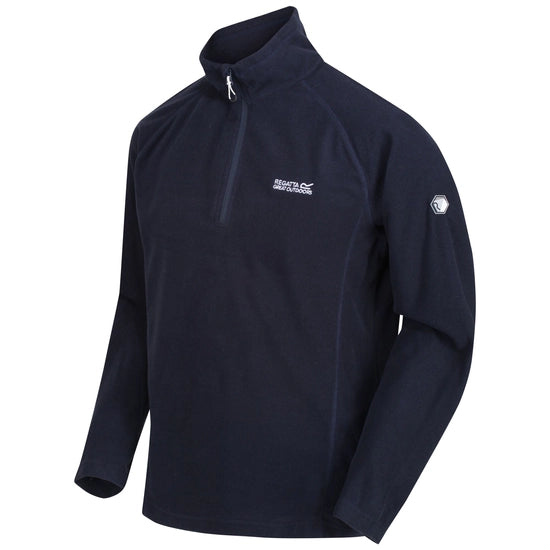 Regatta Men's Montes Lightweight Half Zip Fleece | Navy  RMA212