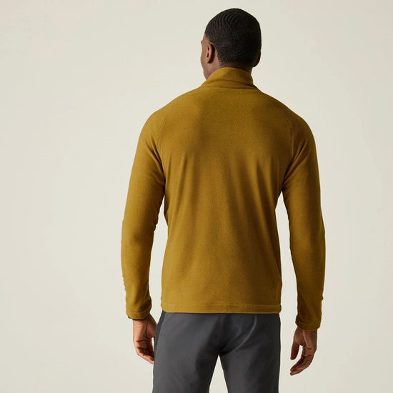 Regatta Men's Montes Lightweight Half Zip Fleece | Wood Brown RMA212