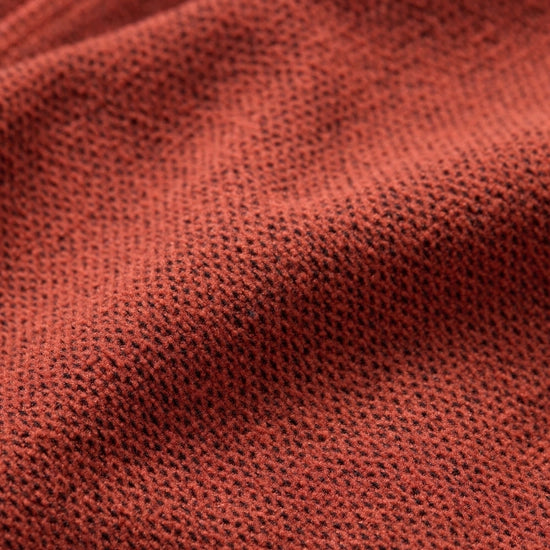 Regatta – Kenger Men's Honeycomb Fleece Zip Neck | Henna RMA307