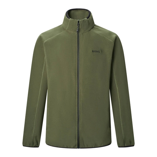 Regatta Men's Hadfield Full Zip Fleece | Dark Khaki RMA502