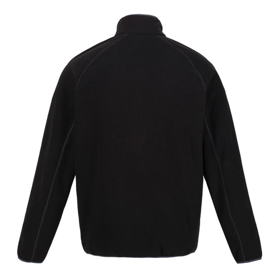 Regatta Men's Hadfield Full Zip Fleece | Black RMA502