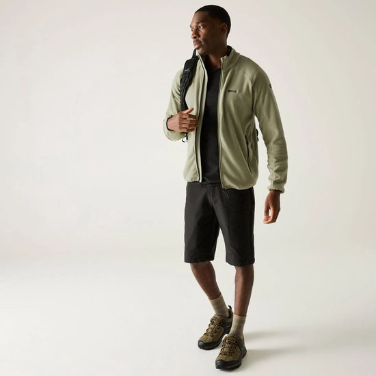 Regatta Men's Hadfield Full Zip Fleece | Sage RMA502