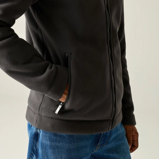Regatta Garrian II Full Zip Fleece | Ash Grey RMA526