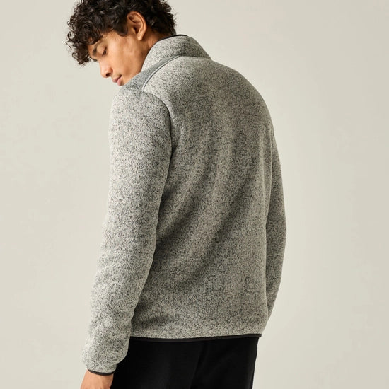 Regatta Barlee Full Zip Fleece | Silver Grey RMA659