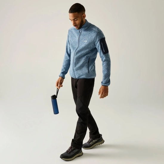 Regatta Newhill Full Zip Fleece | Dusky Blue RMA671