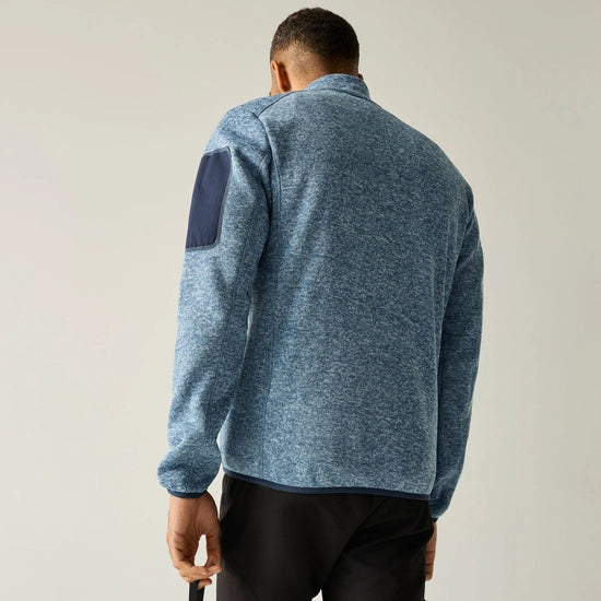Regatta Newhill Full Zip Fleece | Dusky Blue RMA671