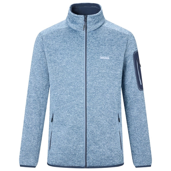 Regatta Newhill Full Zip Fleece | Dusky Blue RMA671