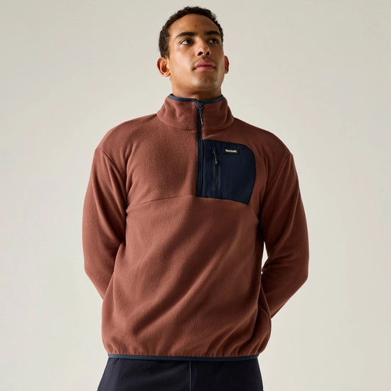 Regatta Frankie Half Zip Fleece | Dark Cherry RMA684