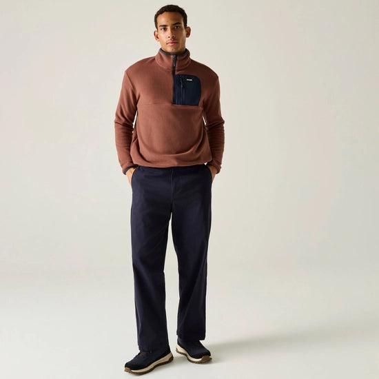 Regatta Frankie Half Zip Fleece | Dark Cherry RMA684