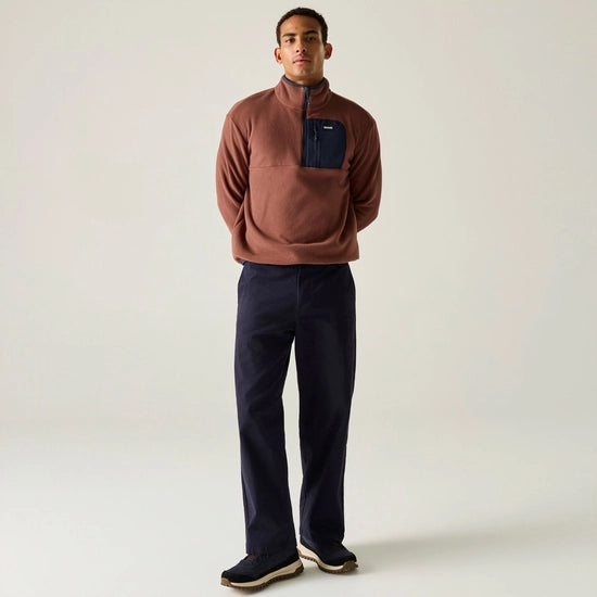Regatta Frankie Half Zip Fleece | Dark Cherry RMA684