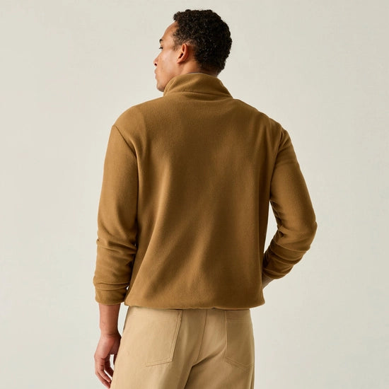 Regatta Frankie Half Zip Fleece | Tan RMA684