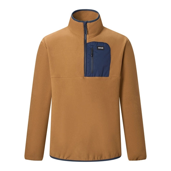 Regatta Frankie Half Zip Fleece | Tan RMA684