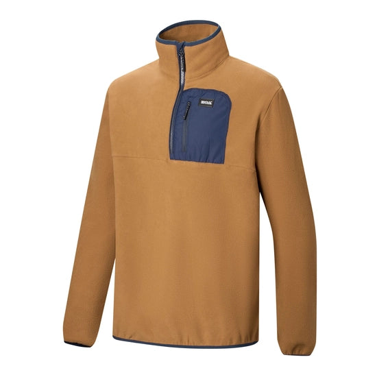 Regatta Frankie Half Zip Fleece | Tan RMA684