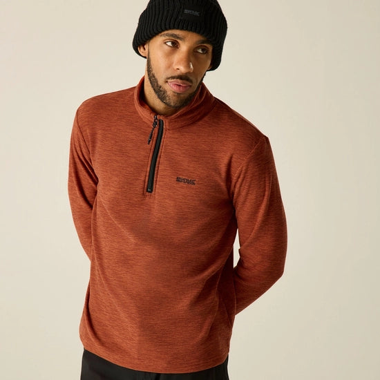 Regatta Thompson Marl Fleece | Henna RMA691