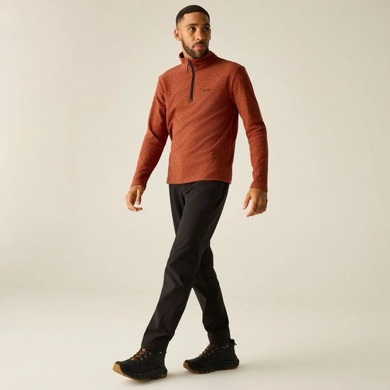 Regatta Thompson Marl Fleece | Henna RMA691