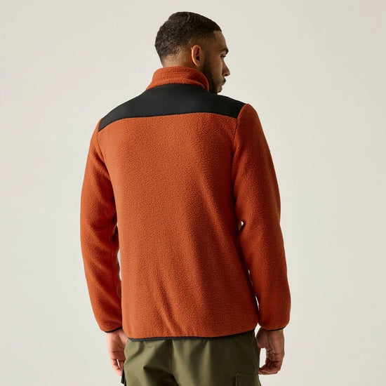 Regatta Morran Water Resistant Full Zip Fleece | Rooibos Tea RMA710