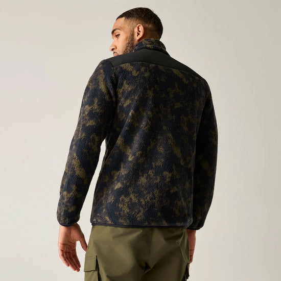 Regatta Morran Water Resistant Full Zip Fleece | Tectured Print RMA710