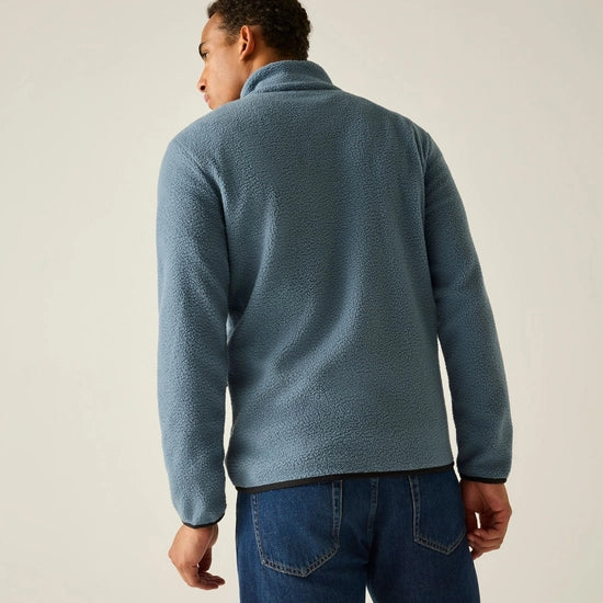 Regatta Frankie Borg Half Zip Fleece | Grey Mirage RMA718