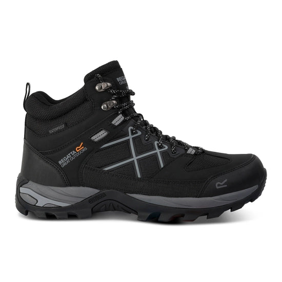 Regatta – Samaris III Walking Boots | Black / Grey RMF834