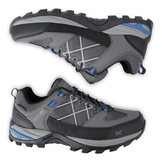 Regatta Men's Samaris III Low Walking Shoes | Blue RMF835