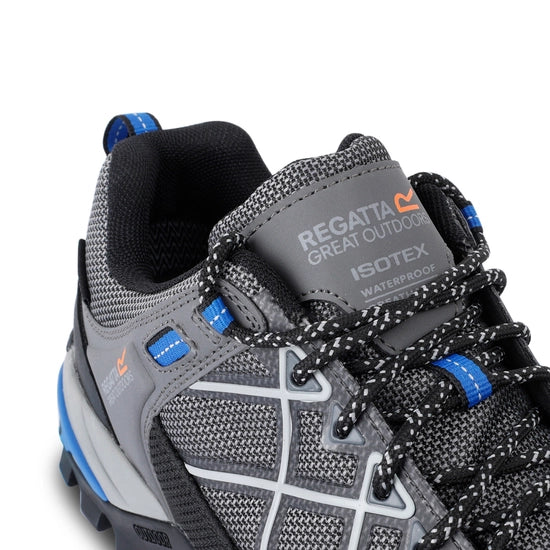 Regatta Men's Samaris III Low Walking Shoes | Blue RMF835