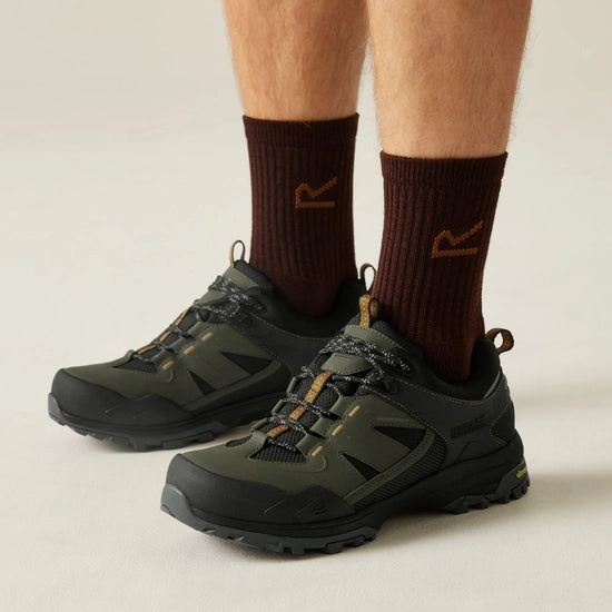 Regatta Regen Low Men's Walking Shoes | Olive RMF896