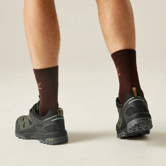 Regatta Regen Low Men's Walking Shoes | Olive RMF896