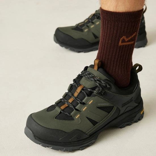 Regatta Regen Low Men's Walking Shoes | Olive RMF896