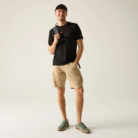 Regatta Men's Ruwan Casual Shorts | Oat RMJ310