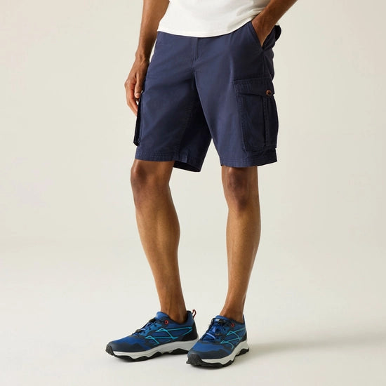 Regatta Men's Shorebay II Cargo Shorts | Navy Blue RMJ312