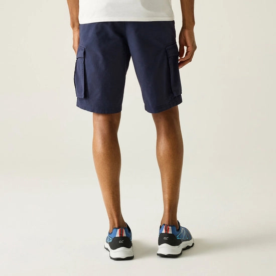 Regatta Men's Shorebay II Cargo Shorts | Navy Blue RMJ312