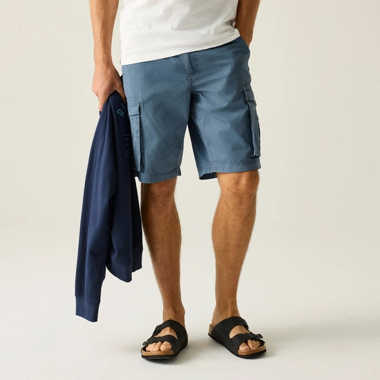 Regatta Men's Shorebay II Cargo Shorts | China Blue RMJ312