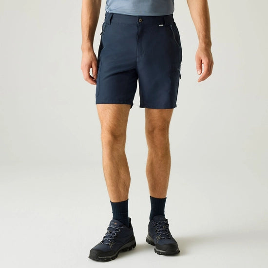 Regatta Leesville III Men's Walking Shorts | Navy RMJ319