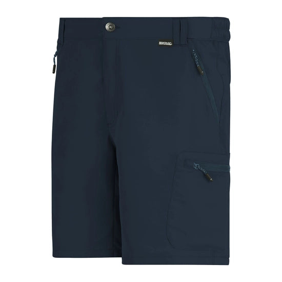 Regatta Leesville III Men's Walking Shorts | Navy RMJ319