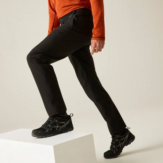 Regatta Highton Waterproof Trousers | Black RMJ376