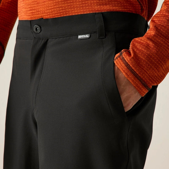 Regatta Highton Waterproof Trousers | Black RMJ376