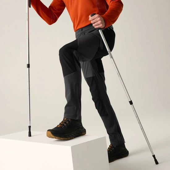 Regatta Questra Men's Walking Trousers | Ash RMJ377R