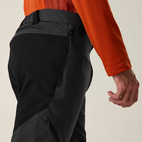 Regatta Questra Men's Walking Trousers | Ash RMJ377R