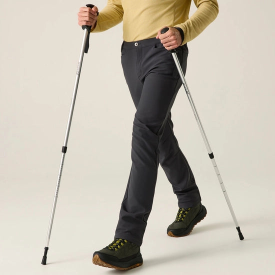 Regatta Fenton Men's Softshell Trousers | Ash RMJ379R