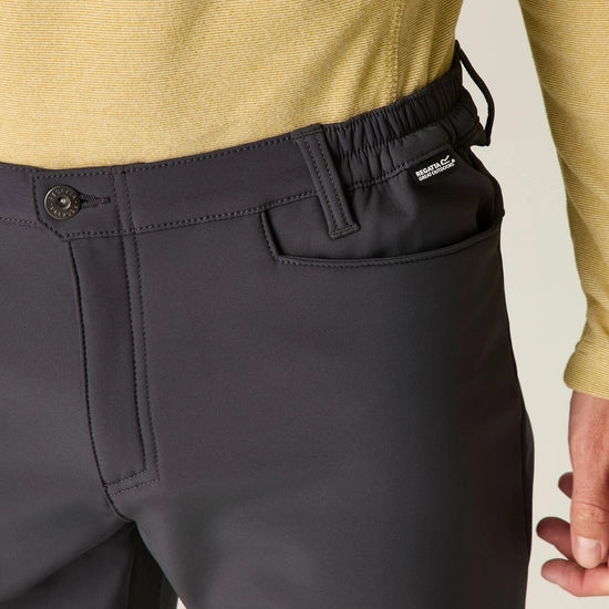 Regatta Fenton Men's Softshell Trousers | Ash RMJ379R
