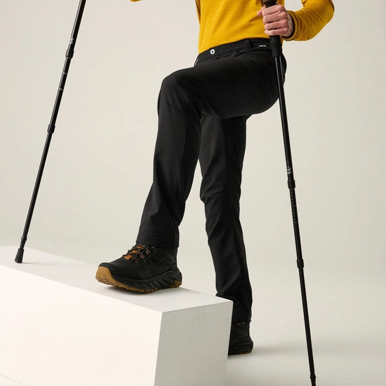 Regatta Fenton Men's Softshell Trousers | Black RMJ379R